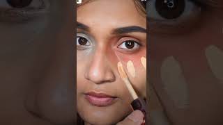 ytshort light concealer kaise lgaye makeup tricks trending subscribe shortsviral [upl. by Haeckel]