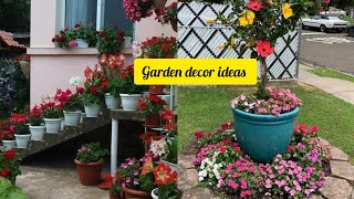 small home garden design easy and beautiful garden design [upl. by Arnie]