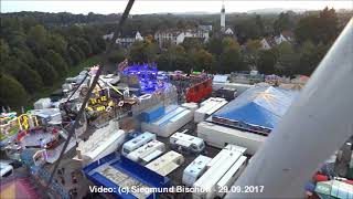 Löhne  29092017  quotEröffnung 37 Oktoberfestquot  Riesenrad  Video [upl. by Villiers318]