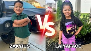 LaiyaFace TV Vs Zakyius The Trench Family Stunning Transformation 🌟 2024  From Baby To Now [upl. by Granny410]