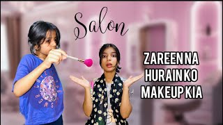 First experience  zareen did makeup  shafin hurain vlog [upl. by Anahcar]