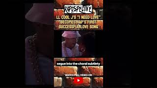 LL Cool Js quotI Need Lovequot Becomes Raps First Successful Love Song llcoolj rap hiphop [upl. by Hildegard]