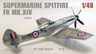 Silver Spitfire  the MK14 from Airfix [upl. by Akilegna]