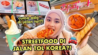 STREETFOOD KOREA YANG CUMA ADA DI JALAN TOL 🚘 GAK NYANGKA SEENAK INI 🥹 [upl. by Aened]