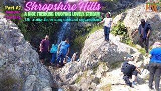 Shropshire Hills Trekking Lightspout Waterfall Trail Summer Fatburn Trekking Activities Part  02 [upl. by Assirahc]