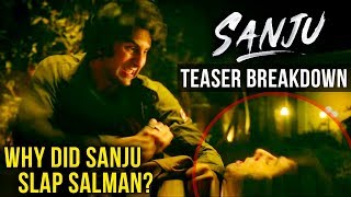 Why Did Sanjay Dutt SLAP Salman Khan In Sanju Teaser  Ranbir Kapoor  Rajkumar Hirani [upl. by Terrena472]