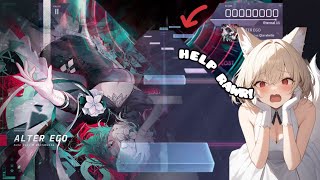 【Arcaea】Kiruna is trying to play Alter Ego but gets trembled【Alter Ego  ETR 11】 [upl. by Mildrid593]