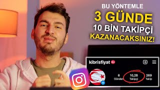 3 Günde 10 Bin İnstagram Takipçi Arttırma [upl. by Andromada718]