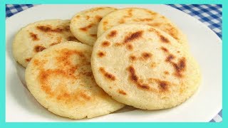 DELICIOSAS AREPAS DE MAÍZ CON QUESO SUPER FÁCILESLOS ROLES DE EDY [upl. by Ycnaf389]