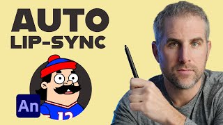 How to Auto Lip Sync Mouths in Adobe Animate I 2023 [upl. by Ahsekyw]