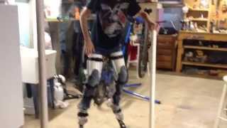 Metal Digitigrade Stilts  Demo and Brief Explanation [upl. by Bronnie]