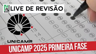 LIVE REVISÃO UNICAMP 2025  HISTÓRIA  Primeira Fase [upl. by Surtemed]