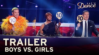 Trailer Das Boys vs Girls Battle in Show 4 am 18 März 💃🕺  Lets Dance 2022 [upl. by Rangel]