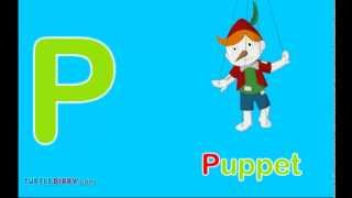 What Words Start with the Letter P Words For Toddlers [upl. by Crooks472]