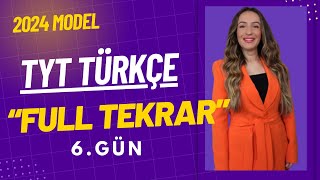 2024 TYT Türkçe Full Tekrar Kampı  SÖZCÜKTE YAPI 6GÜN [upl. by Previdi]