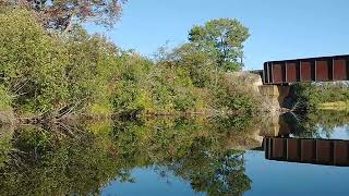 Parlin Stream Long Pond Township Maine [upl. by Ellecram]