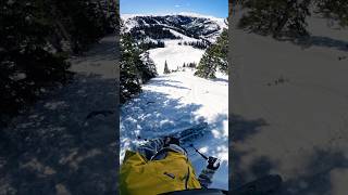 Afternoon line at Arapahoe Basin CO snow mountains [upl. by Anirret]