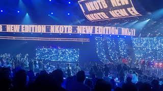 BTS Dancing to NKOTB and New Edition EPIC Battle at the AMAs FAN CAM [upl. by Norahc]