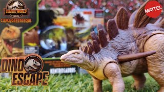 KENTROSAURUS Jurassic World CAMP CRETACEOUS de Mattel  Review DINO ESCAPE [upl. by Madriene412]