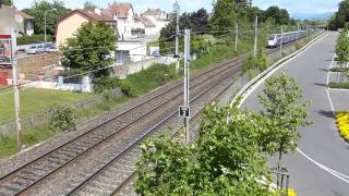 TER200 et TGV passant à Riedisheim [upl. by Vevine895]