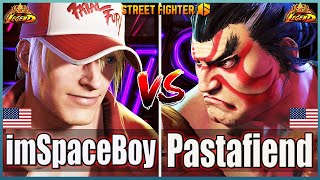 Street Fighter 6 🔥imSpaceBoy Terry 3 Vs PastafiendEHonda 🔥Best Room Match🔥FightingGameWorldX [upl. by Shatzer]