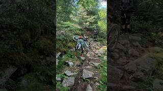 MTB Crash im Bikepark Sölden mtb shorts downhillmtb fails mtbfun mtbfails fail crash aua [upl. by Lothaire644]