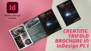 How to Create a Trifold Brochure in InDesign Stepbystep Pt1 [upl. by Tarabar691]