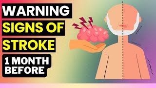 10 Warning Signs of Stroke One Month BeforeDont Ignore  Health Miracles [upl. by Georgette]