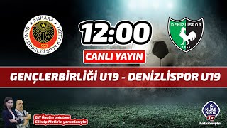 Gençlerbirliği U19  Denizlispor U19 CANLI ᴴᴰ [upl. by Emerej]