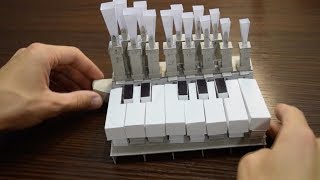 Mini Organ Made From Paper [upl. by Kieran]