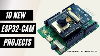 10 Great Artificial Intelligence projects using ESP32CAM [upl. by Schertz238]