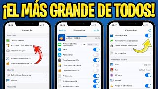 NUEVA BETA iCLEANER PRO 📦 ¡EL PRIMER LIMPIADOR REAL Y OPTIMIZADOR DE iOS [upl. by Araas]