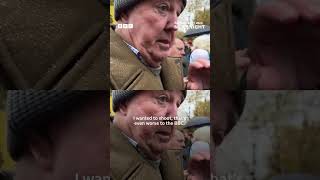 Victoria Derbyshire speaks to Jeremy Clarkson at the farmers’ protest in Westminster [upl. by Ylrebmi]