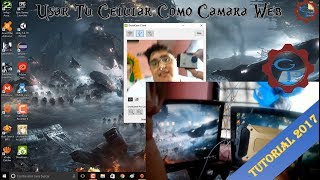 Usar Tu Celular Como Camara Web  Windows 10  81  8 7  GaryPC [upl. by Aisanahta883]