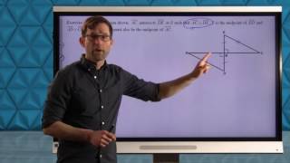 Common Core GeometryUnit 3Lesson 9Hypotenuse Leg [upl. by Alaekim192]