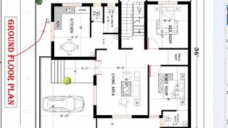 36x40 feet best house planNew House Design PlanD K 3D Home Design [upl. by Asereht599]