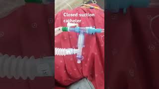 Closed suction catheter [upl. by Botnick]