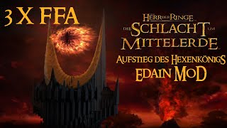 Schlacht um Mittelerde 2 Edain  3xFFA mit Vanari amp Framezz [upl. by Hieronymus191]