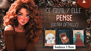 💋 Ce Quil  Elle Pense Ultra Détaillé❤️🥰 Guidance Sentimentale 3 Choix [upl. by Midge]