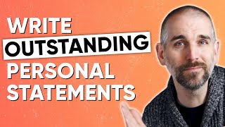 How to Write an OUTSTANDING Personal Statement for College A Crash Course [upl. by Notaek]