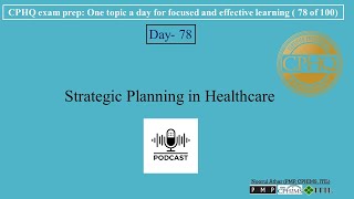 CPHQ exam prep  Strategic Planning in Healthcare [upl. by Norina]