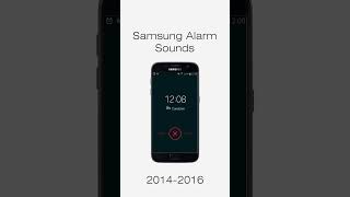 Samsung Alarm Sounds [upl. by Ellehsar]