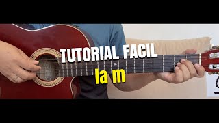 YO QUIERO MAS  DENICHER POL  FACIL DE TOCAR  TUTORIAL GUITARRA [upl. by Angelo]