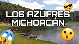 los AZUFRES MICHOACÁN lugar que TIENES que CONOCER 😀😍🌲🏞 [upl. by Ahtibat239]