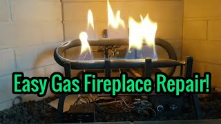 How to Fix a Gas Fireplace Pilot Light That Does Not Stay Lit  Troubleshooting and Repairing [upl. by Aniara242]