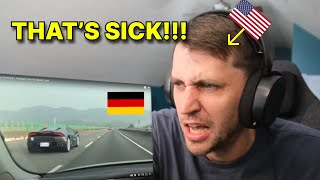 American reacts to Why Germany’s Autobahn Has No Speed Limit [upl. by Aihsekal]