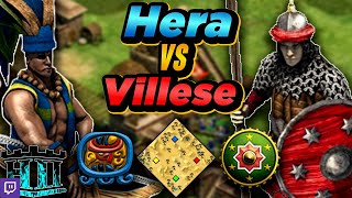 Mayans vs Hindustanis 1v1 Arabia  vs Villese  AoE2 [upl. by Maillw111]