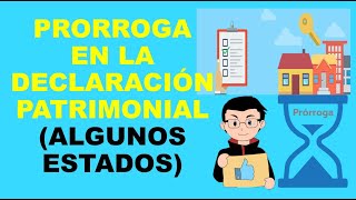 Soy Docente PRORROGA EN LA DECLARACIÓN PATRIMONIAL [upl. by Nellda]