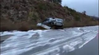 Salt Range Snowfall Kallar Kahar Lahore Motorway  Accidents due to hailstorm [upl. by Bortz]