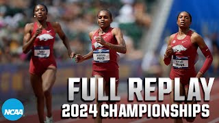 2024 NCAA DI womens outdoor track and field championships Day 2  FULL REPLAY [upl. by Berns116]